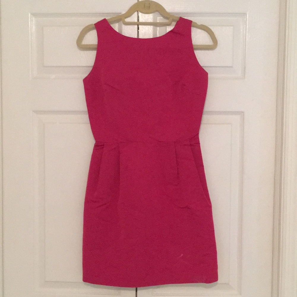 Leona Bright Pink Mini Dress